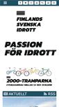 Mobile Screenshot of idrott.fi